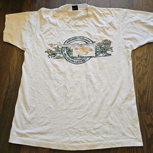 Vintage 90s Single Stitch The Oklahoma Land Run 1889-1989 Centenial Made In USA